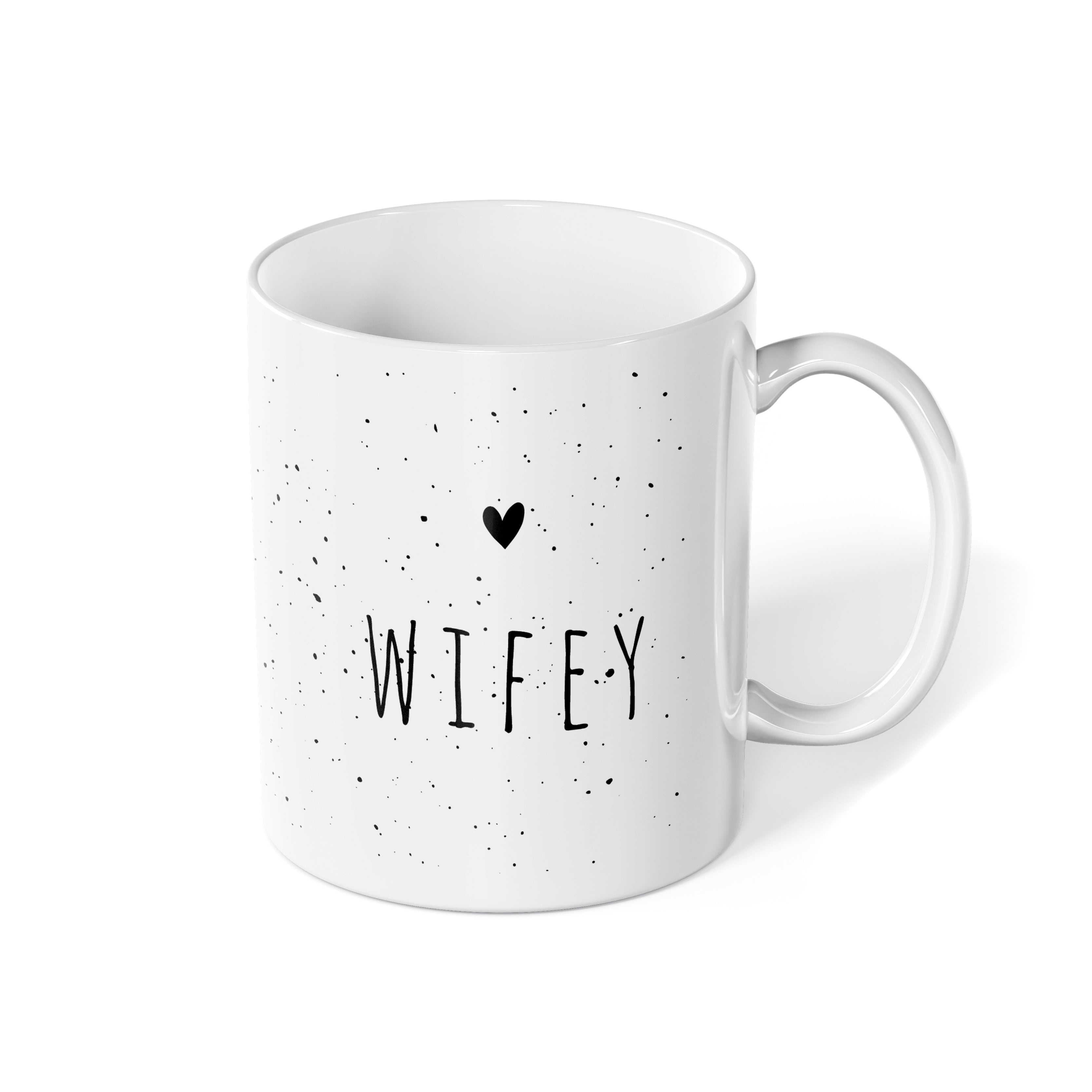 Cană albă Wifey