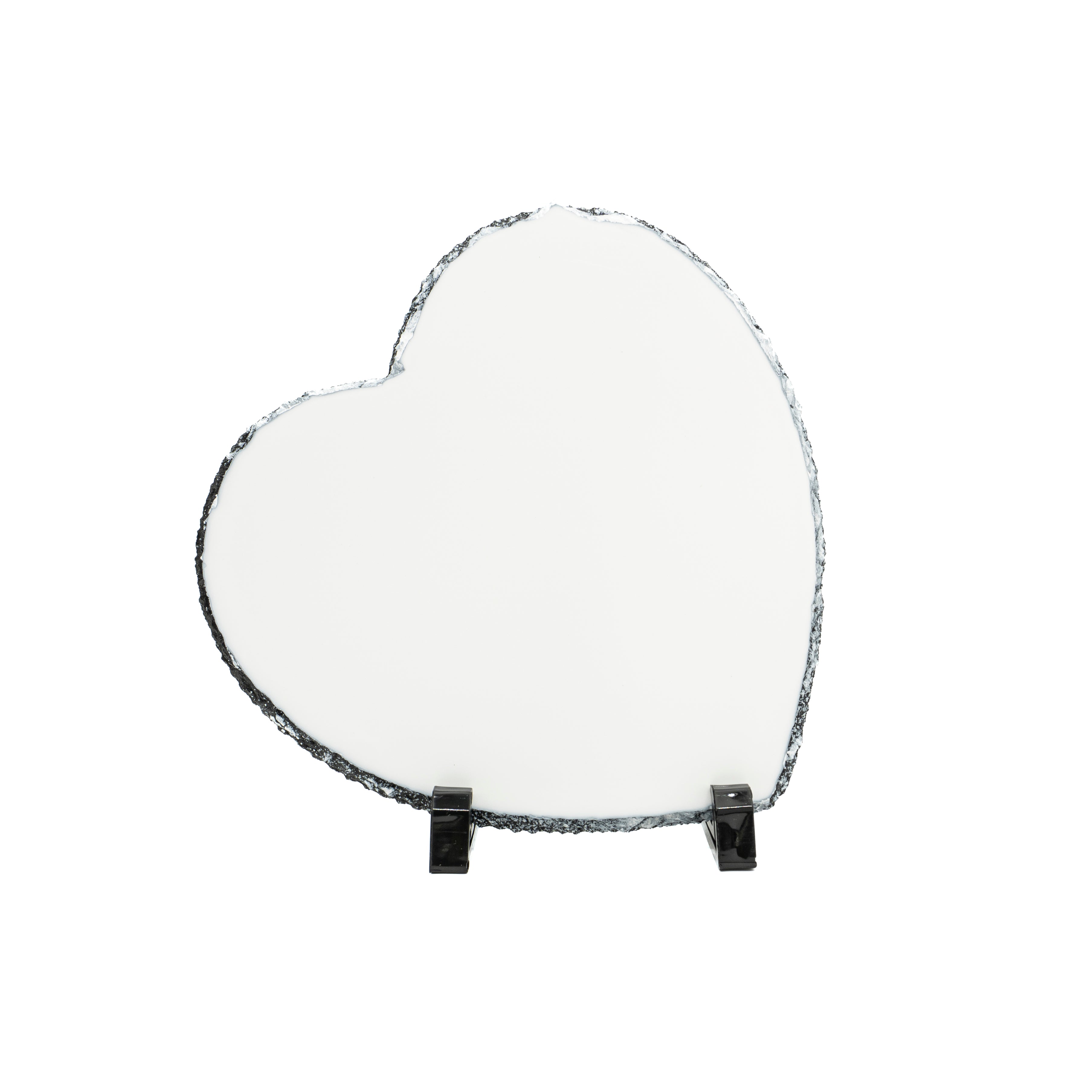 Placa ardezie personalizată inimă 20x20 cm