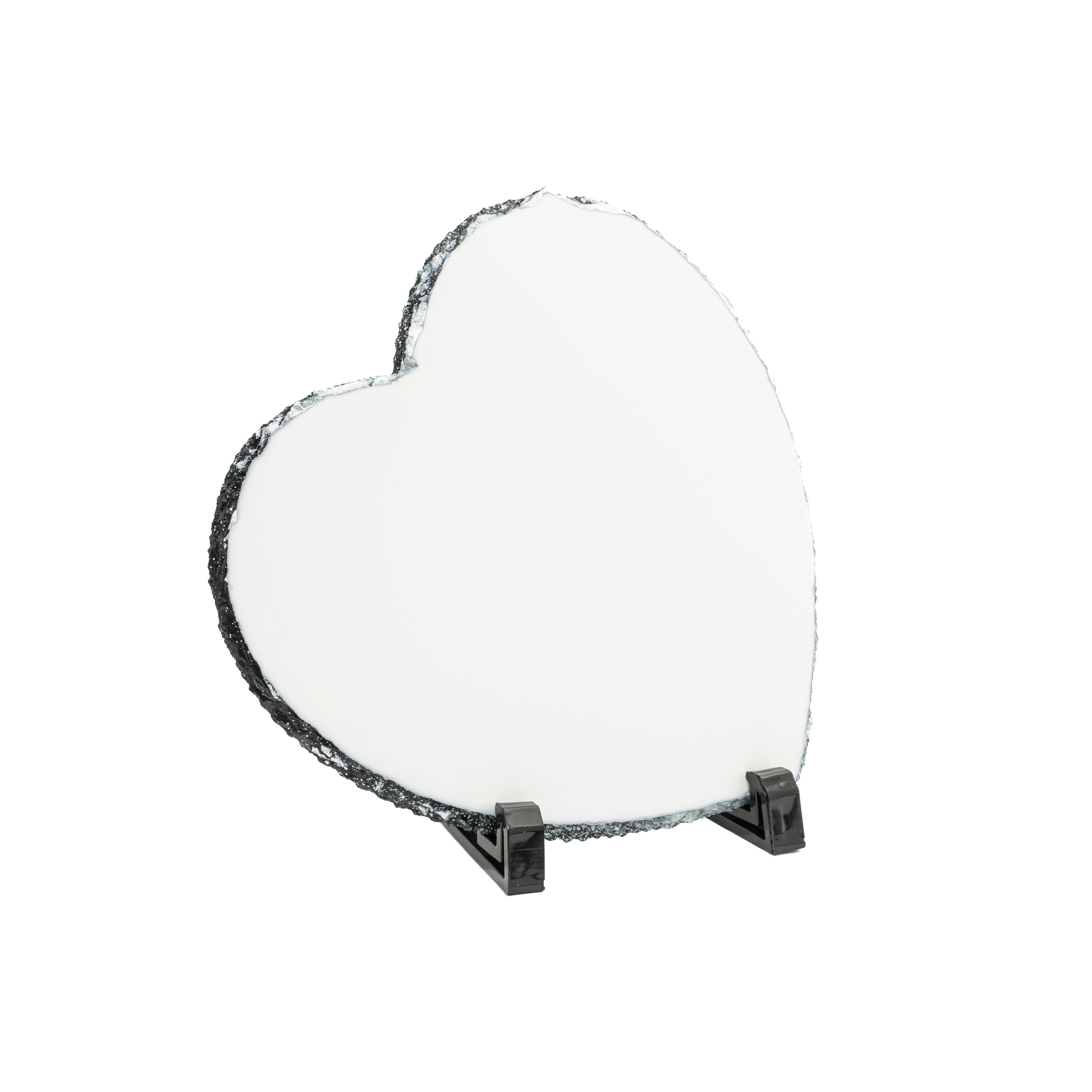 Placa ardezie personalizată inimă 20x20 cm